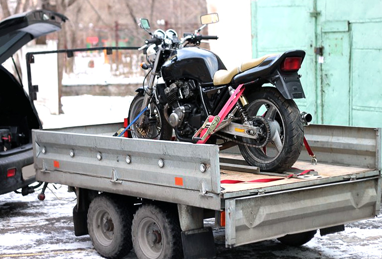 Перевозка мотоцикла из Иркутска в Москву